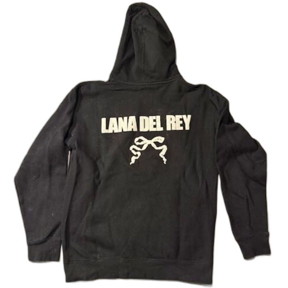 Official Lana Del Rey Pretty When You Cry Hoodie Medium Black Concert Tour Merch